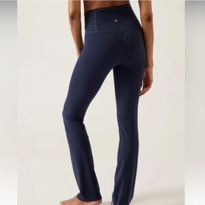 Athleta Elation Straight Leg Pant Navy